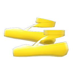 Ballet Slippers Yellow