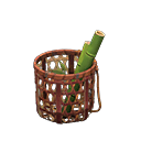 Bamboo Basket Smoke-cured bamboo