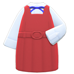 Box-skirt Uniform Red