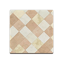 Brown Argyle-tile Flooring