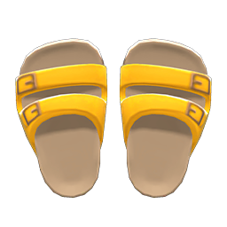 Comfy Sandals Yellow