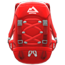 Extra-large Backpack Red