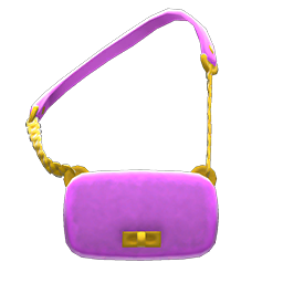 Faux-fur Bag Purple