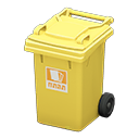 Garbage Bin Yellow