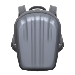 Hard-shell Backpack Silver