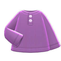 Henley Shirt Purple
