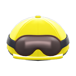 Jockey's Helmet Yellow