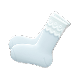 Lace Socks White
