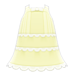 Lacy Dress Yellow