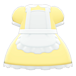 Maid Dress Yellow