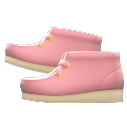Moccasin Boots Pink