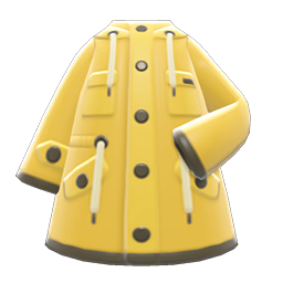 Oilskin Coat Yellow