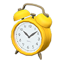 Old-fashioned Alarm Clock Yellow