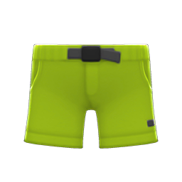 Outdoor Shorts Yellow-green