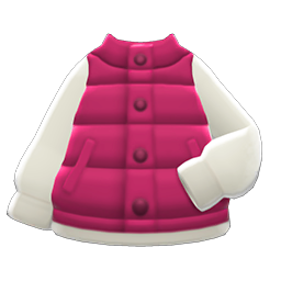 Puffy Vest Red