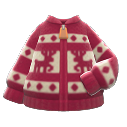 Reindeer Sweater Red