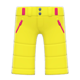 Ski Pants Yellow