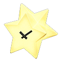 Star Clock Yellow