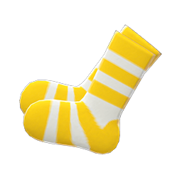 Striped Socks Yellow