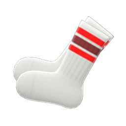 Tube Socks Red