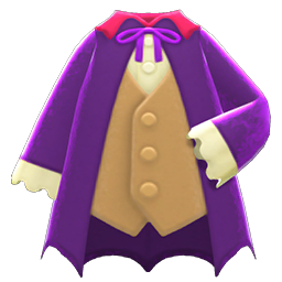 Vampire Costume Purple