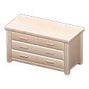Wooden Chest White wood