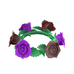 Chic rose crown