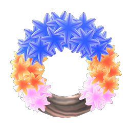 Cool hyacinth wreath