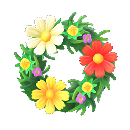 Cosmos wreath