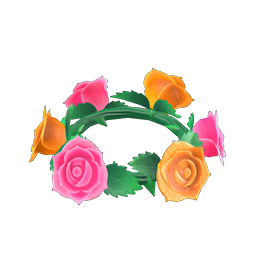 Cute rose crown