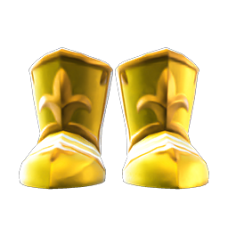 Gold-armor shoes