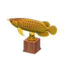 Golden arowana model