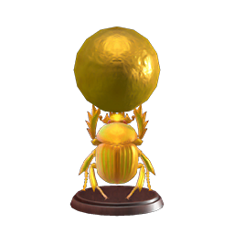 Golden dung beetle