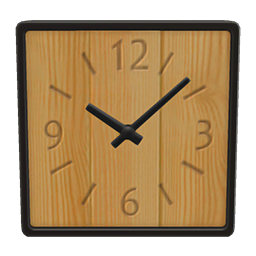 Ironwood clock