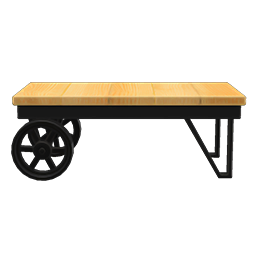 Ironwood low table