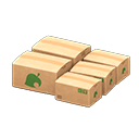 Large cardboard boxes