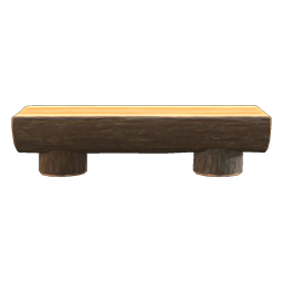 Log bench