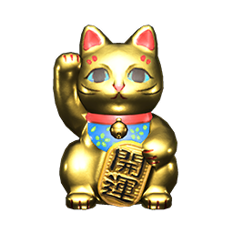 Lucky gold cat