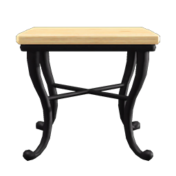 Natural square table