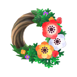 Windflower wreath