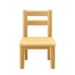 Wooden chair