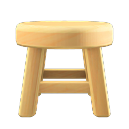 Wooden stool