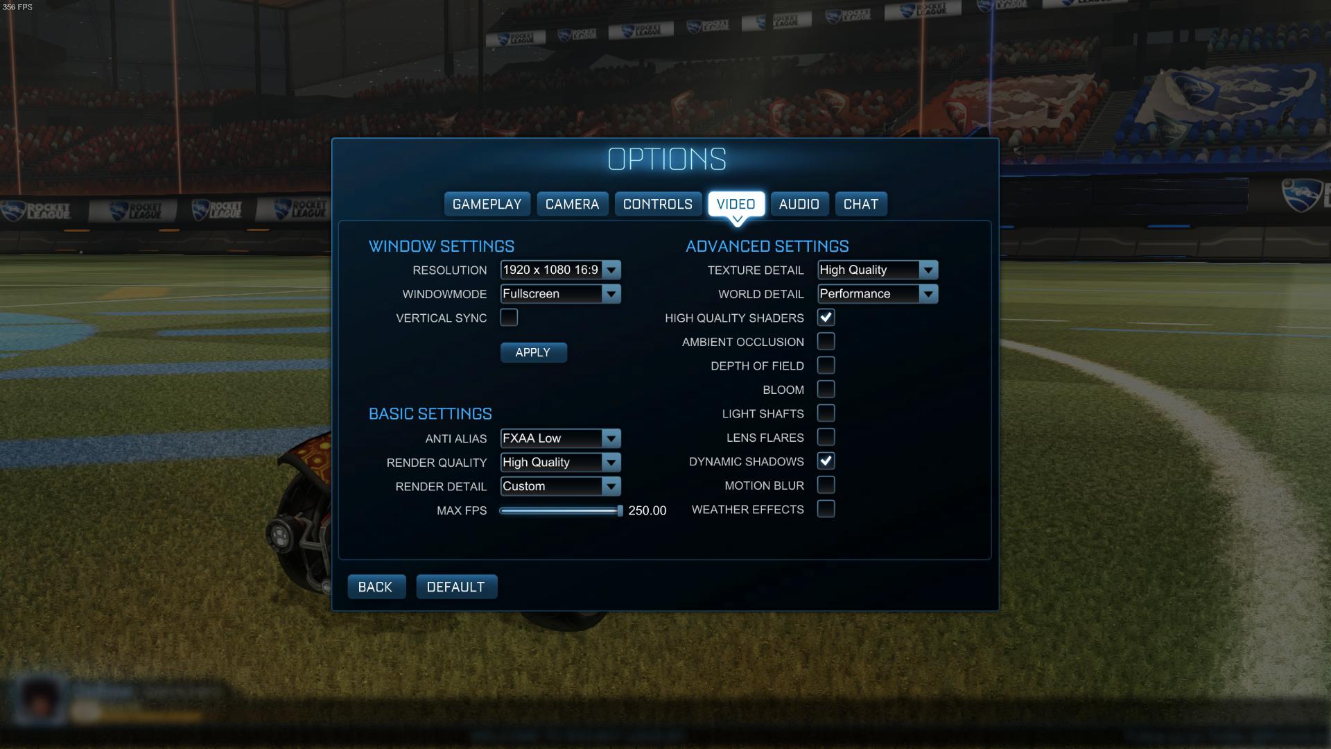 solution to rocket league problems, bugs, errors