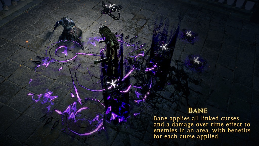 path of exile synthesis new chaos spell - bane