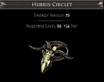 hubris circlet