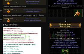 Path Of Exile 3.6 Bows Crafting Guide - How To Craft +3 Bows & Poe Synthesis Best Leveling Bow