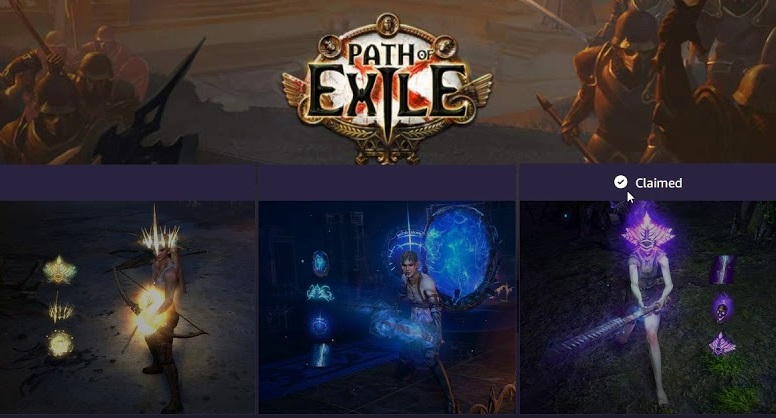 path of exile twitch prime cosmetic effects