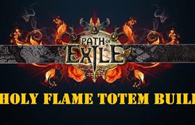 path of exile holy flame totem build