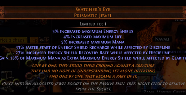 wather’s ey prismatic jewel