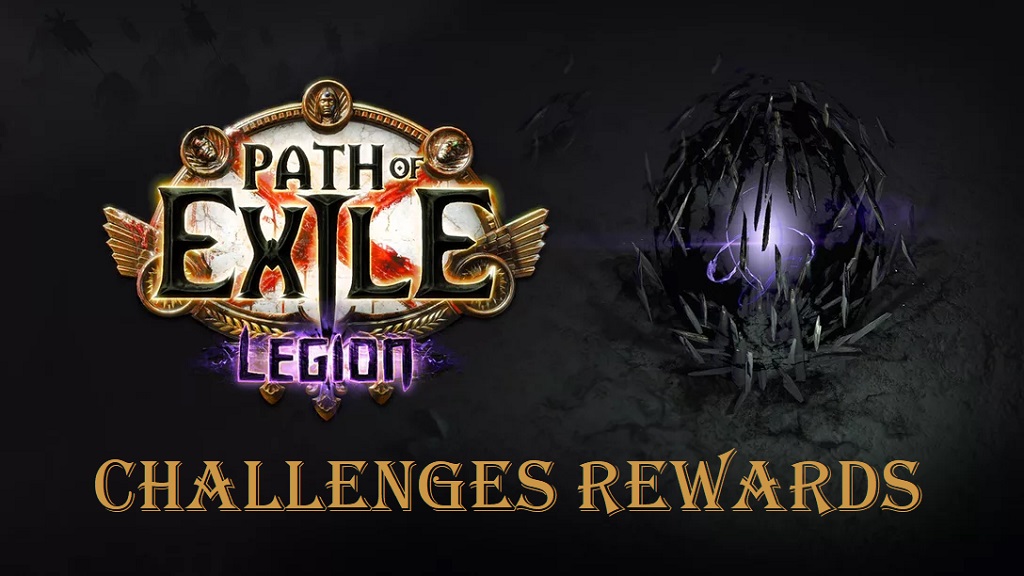 poe 3.7 legion challenges & rewards - path of exile 3.7 league challenge rewards guide